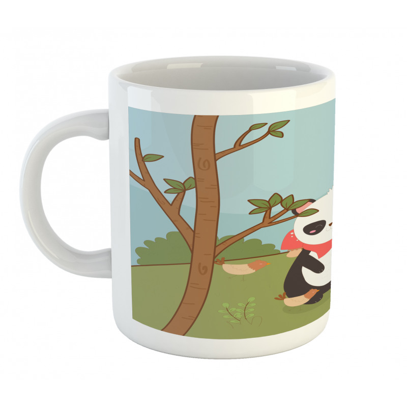 Forest Animals and Trees Mug