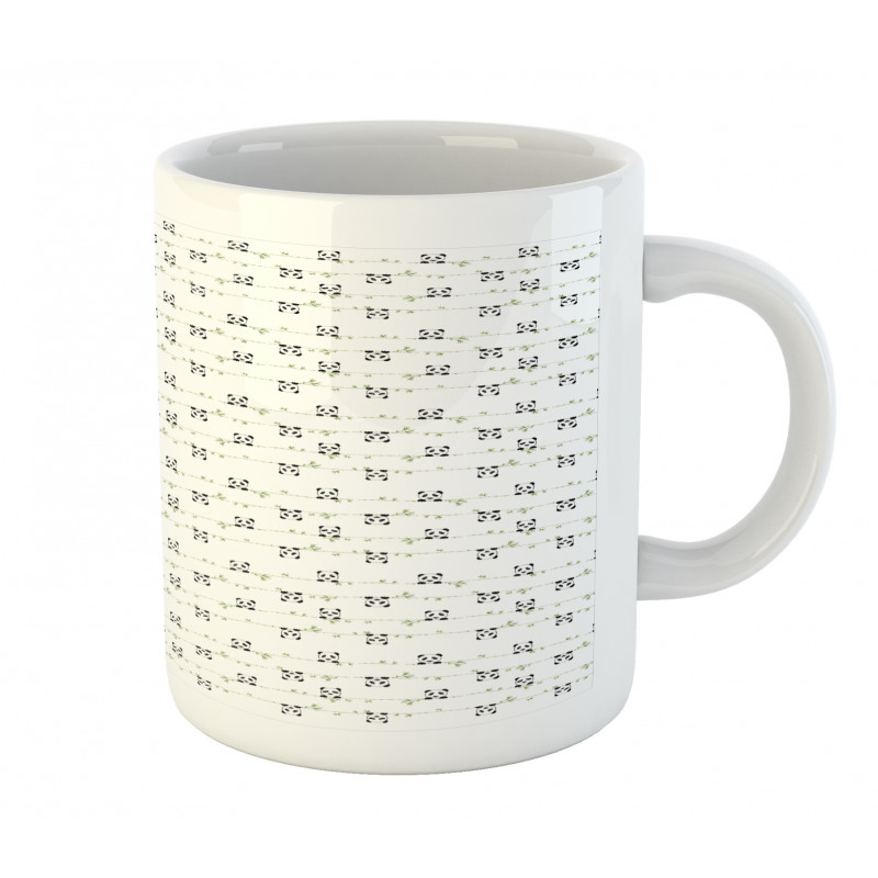 Bamboo Branches with Heads Mug