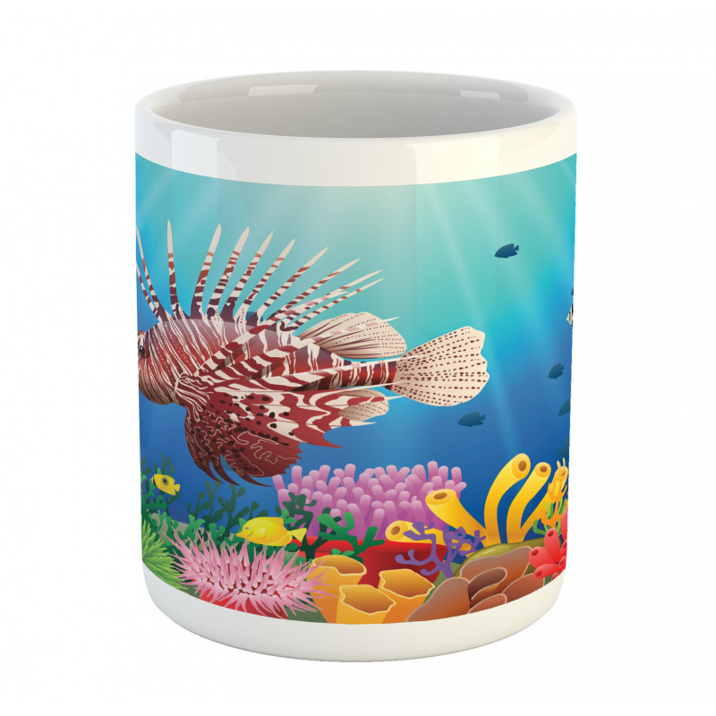 Colorful Marine Scenery Mug