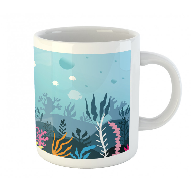 Seaweed Algae and Coral Mug