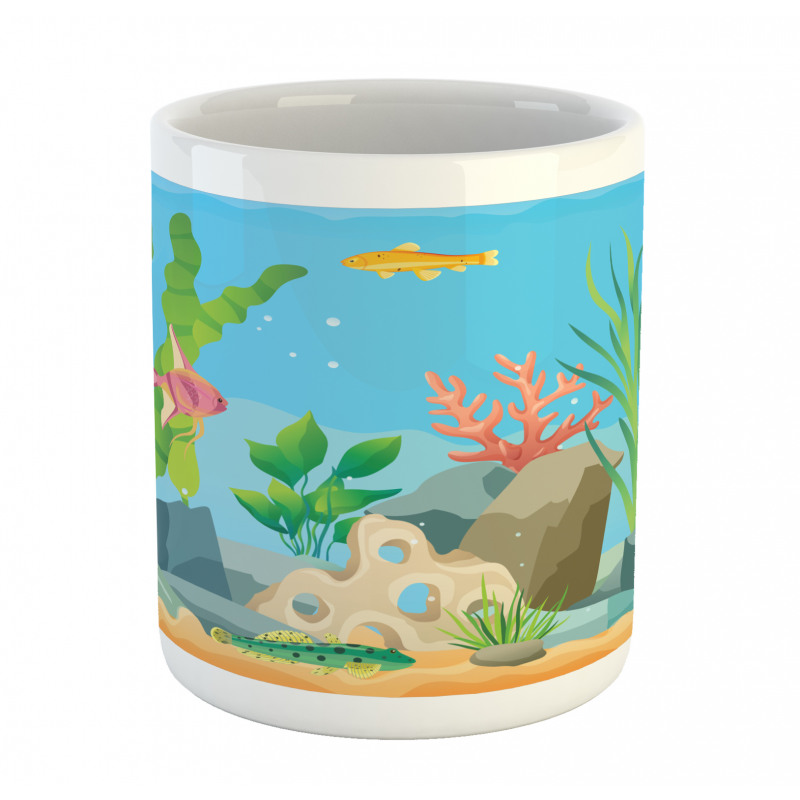 Exotic Fish and Seaweed Mug