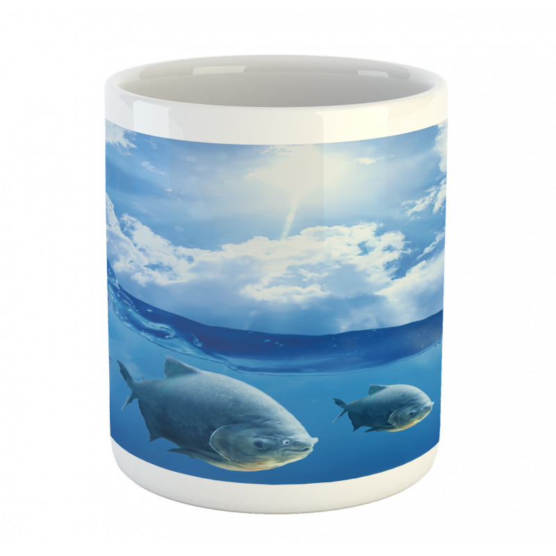 Fish Clouds and the Sun Mug