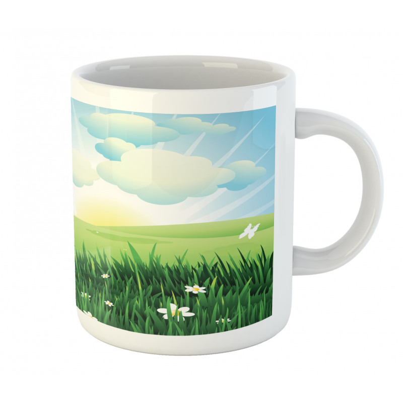 Sun and Clouds Mug