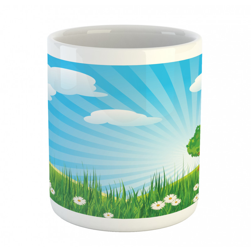 House on a Hill Mug