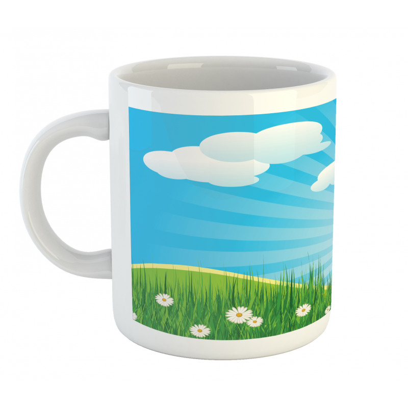 House on a Hill Mug