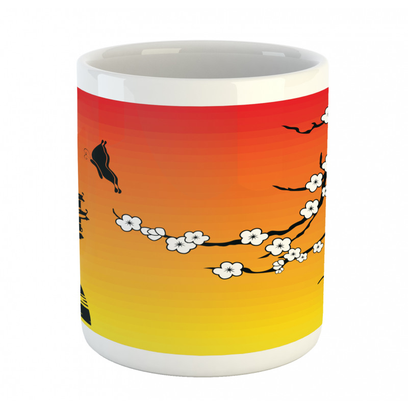 Sakura Japanese Mug