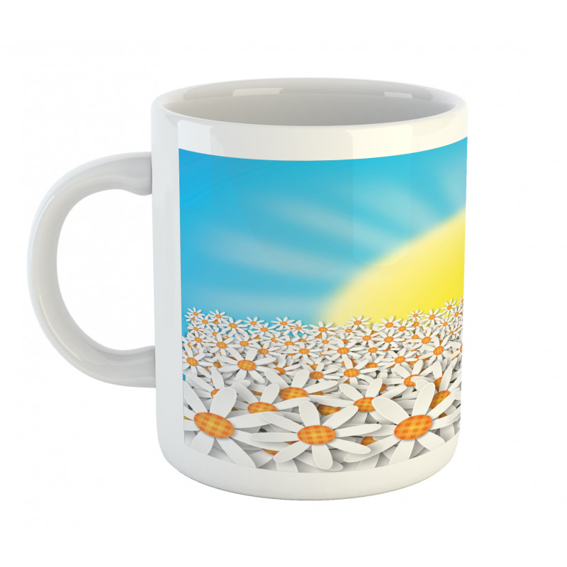 Sun and Daisies Mug