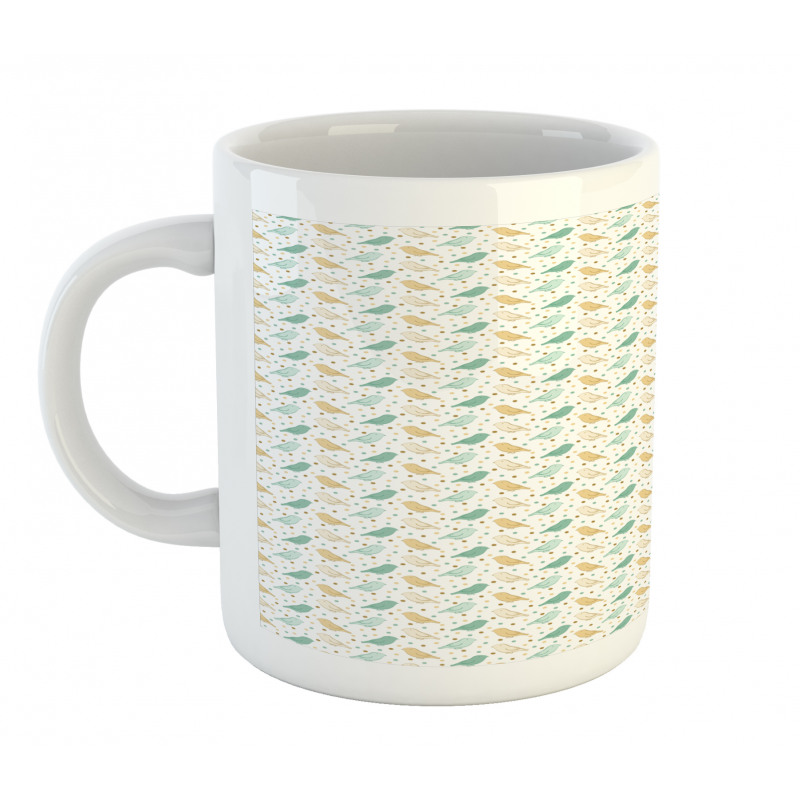 Little Birds and Dots Mug