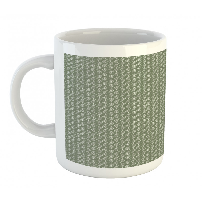 Nature Leafy Branches Mug