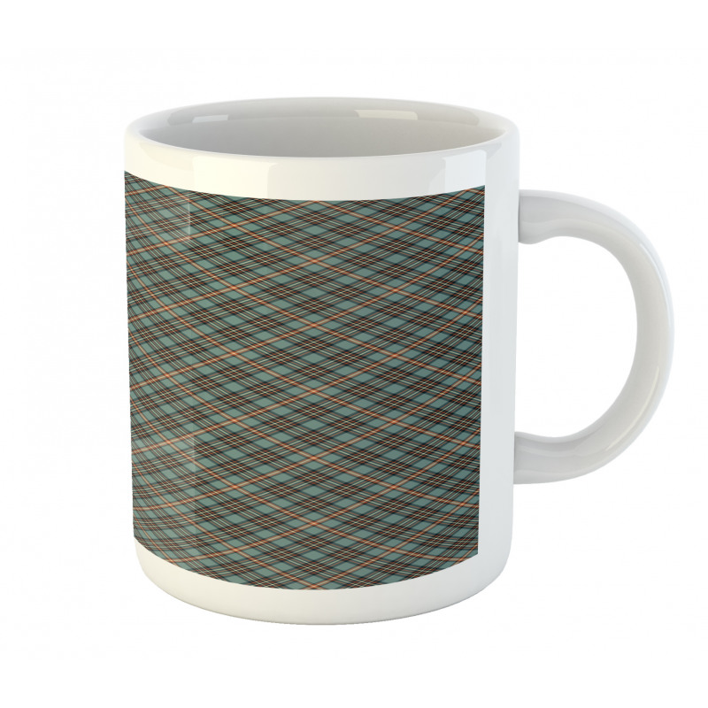 Classic Plaid Inspired Mug