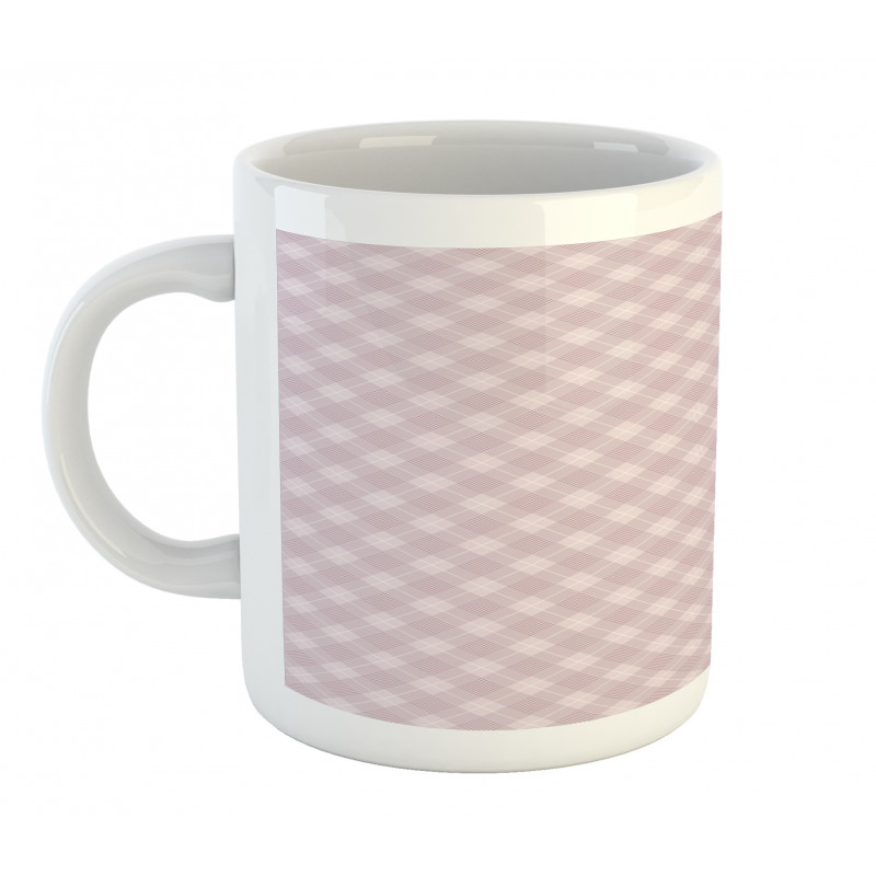 Plaid Squares Pattern Mug