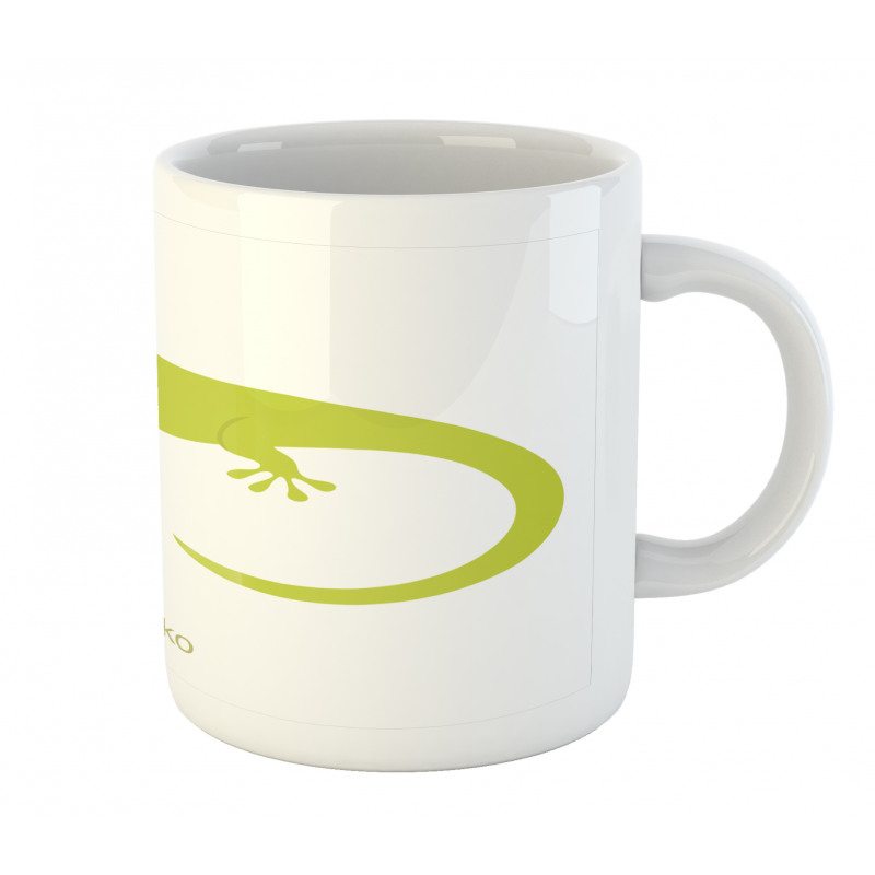 Australian Lizard Mug