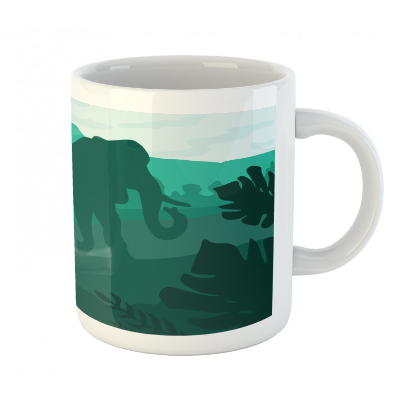 Mystic Animal and Yogi Mug