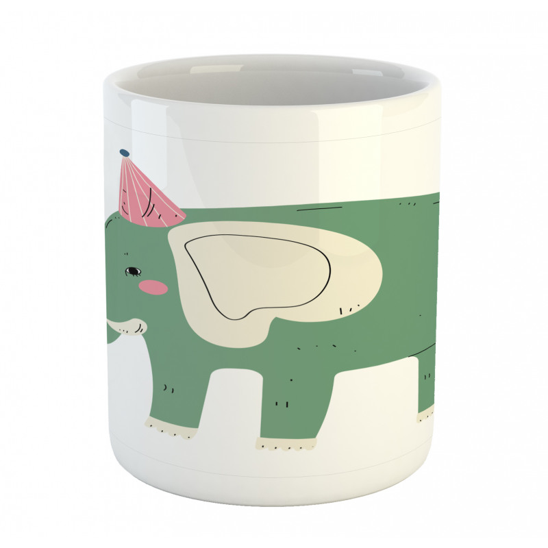 Animal with Gift Box Mug