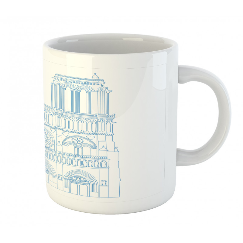 Linear Outline Mug