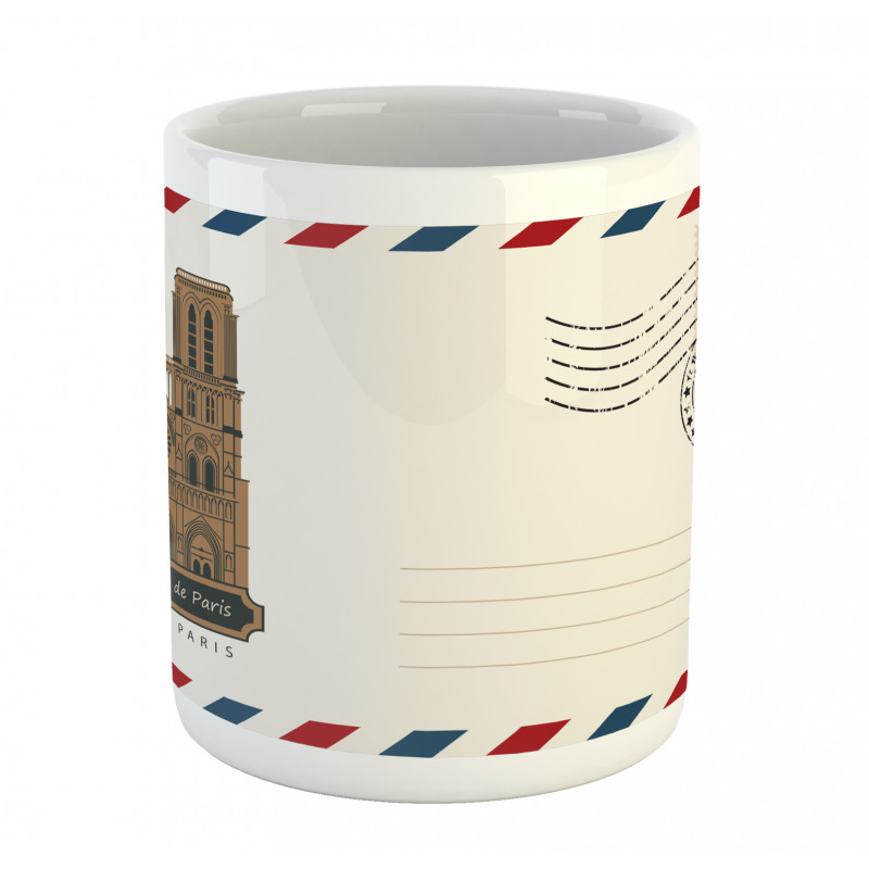 Postcard Stamp Mug