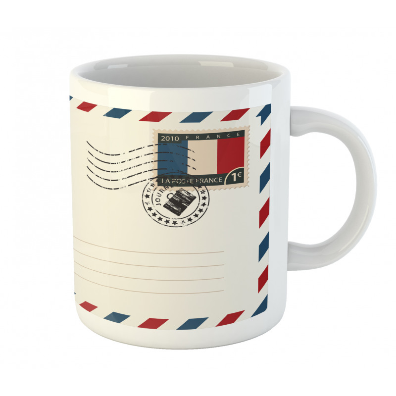 Postcard Stamp Mug