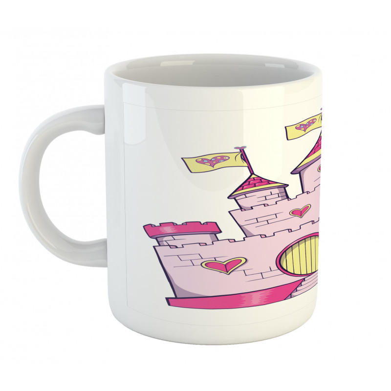 Fantasy Princess Fortress Mug