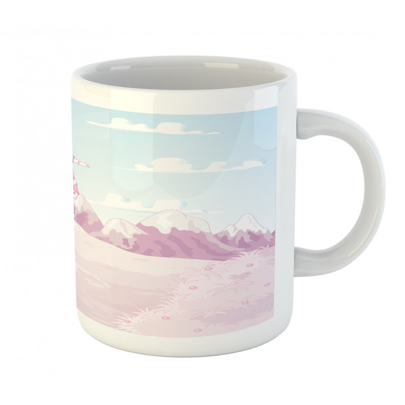 Magic Princess Château Art Mug