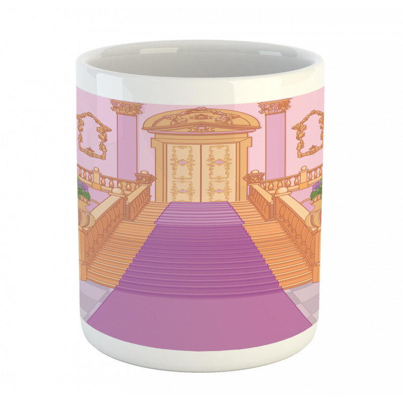 Palace Cartoon Interior Art Mug