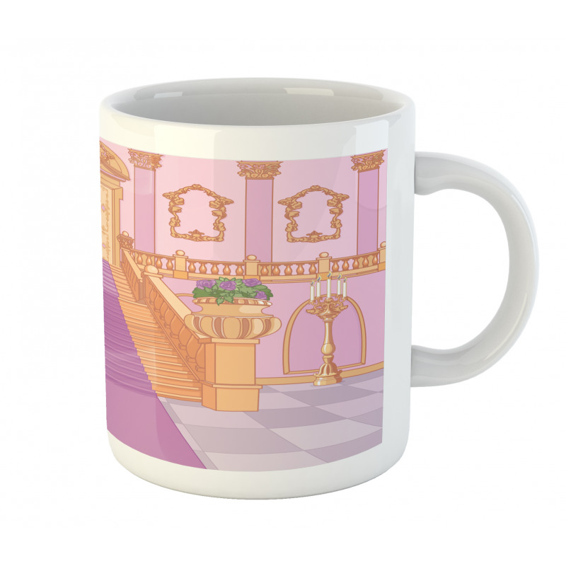 Palace Cartoon Interior Art Mug