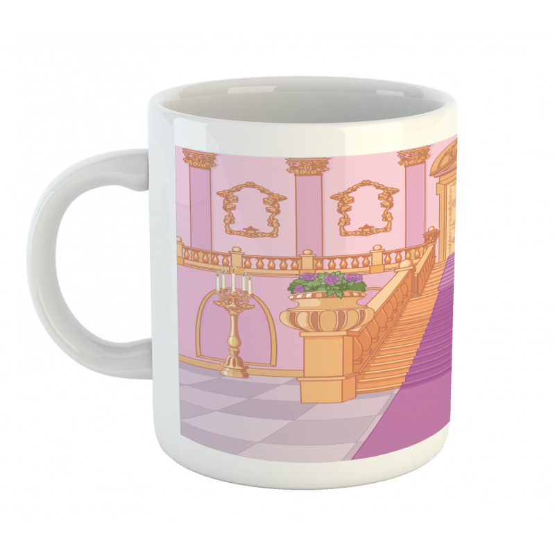 Palace Cartoon Interior Art Mug