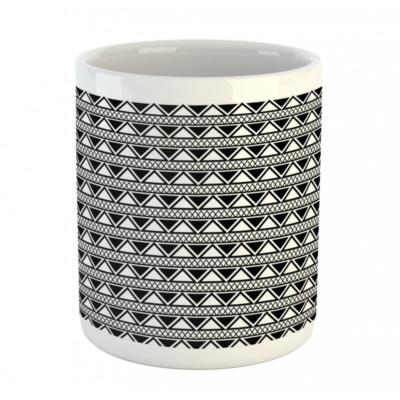 Monochromatic Triangles Art Mug