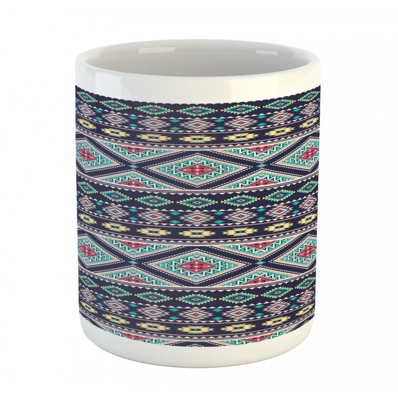 Folkloric Geometrical Art Mug