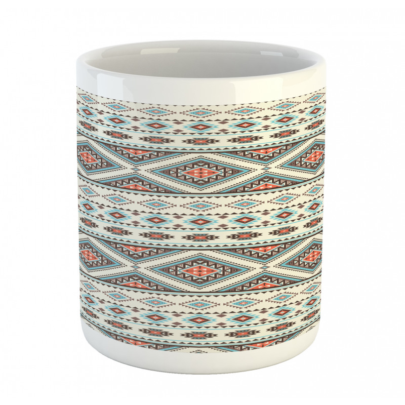 Retro Style Native Ornaments Mug