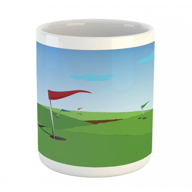 Grassy Hills Flag Mug