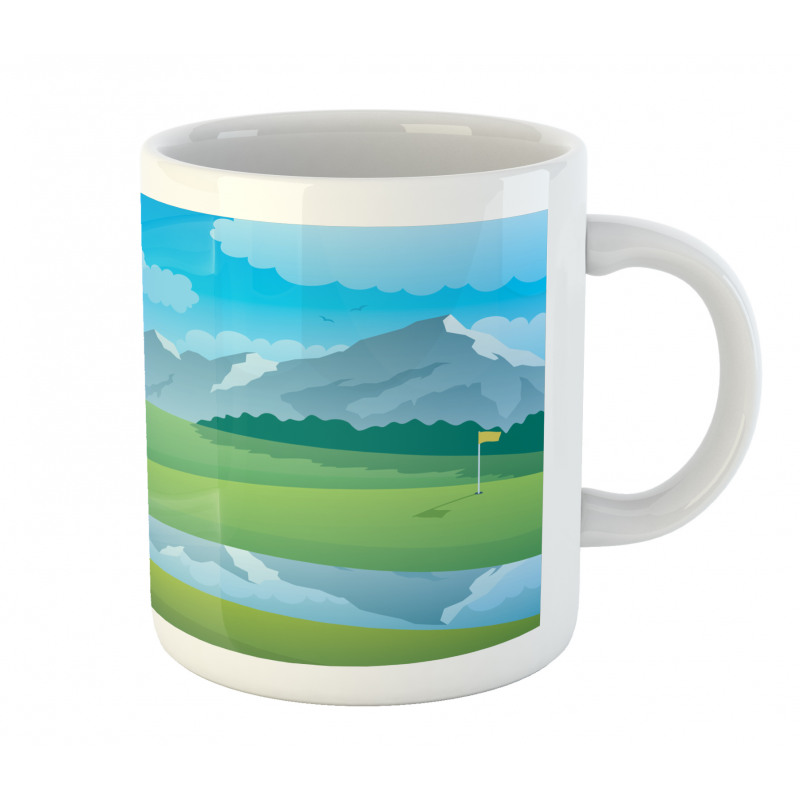 Golfing Field Mug