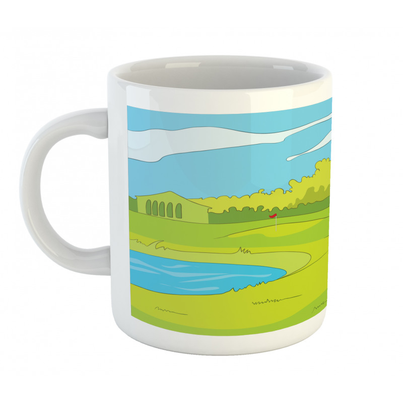 Grass and Pond Mug