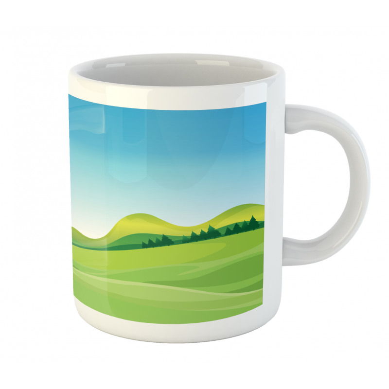 Ball and Grass Mug