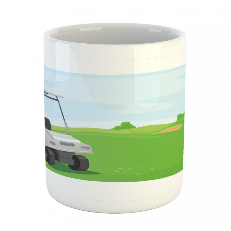 Car and Field Mug