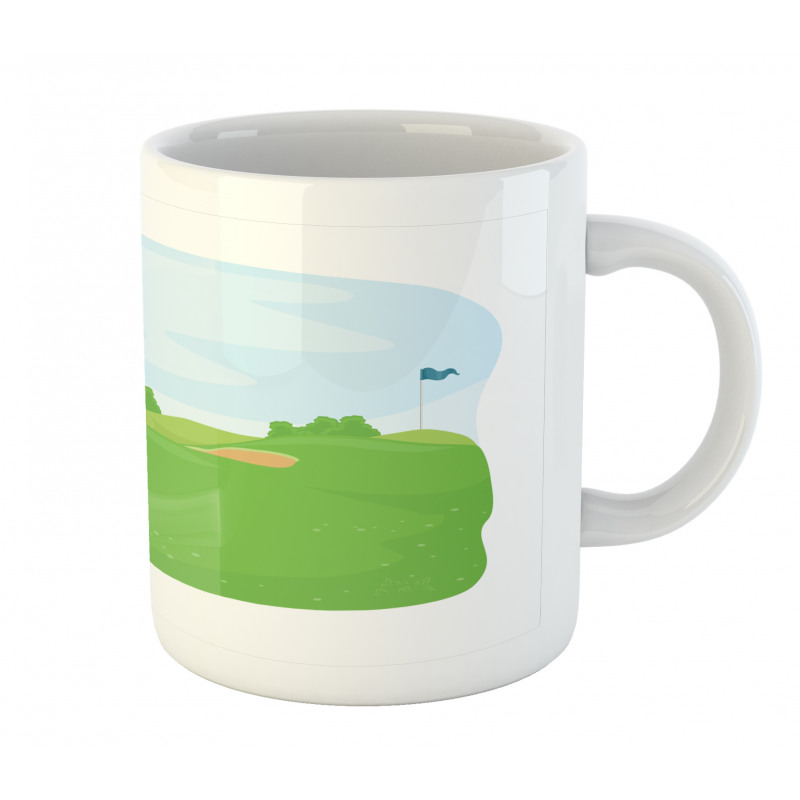 Car and Field Mug