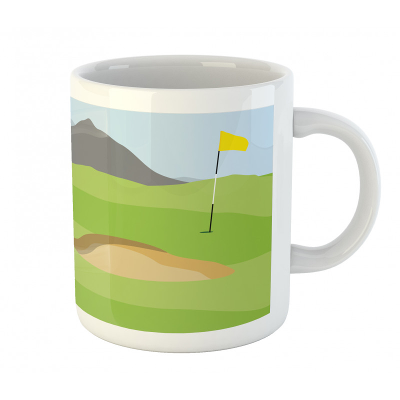 Cartoon Golf Club Mug