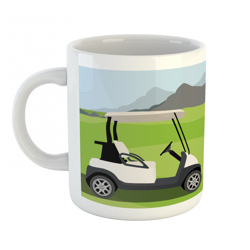 Cartoon Golf Club Mug