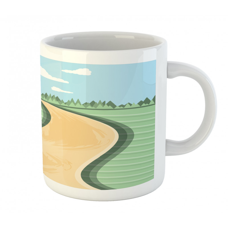 Road Hole Flag Mug