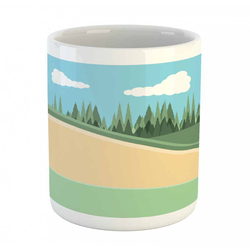 Sand Grassy Field Mug