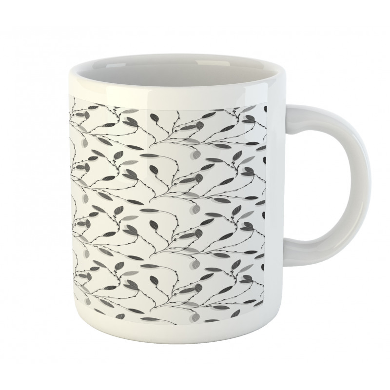 Autumn Leaves and Branches Mug