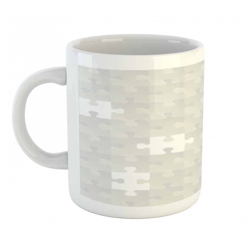 Puzzle Game Hobby Theme Mug