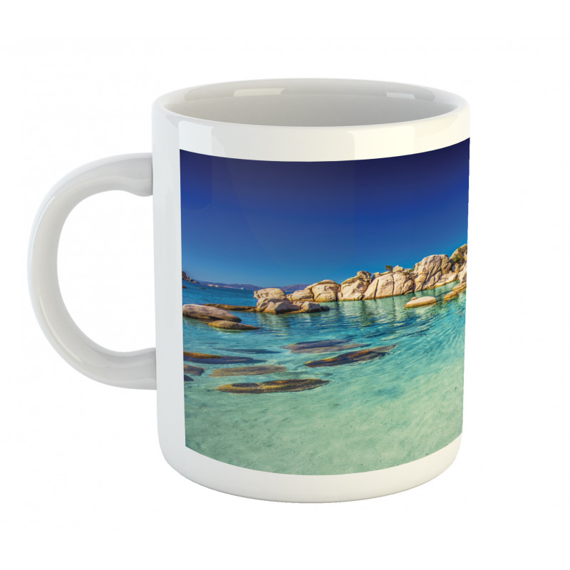 Beach and Clear Ocean Mug