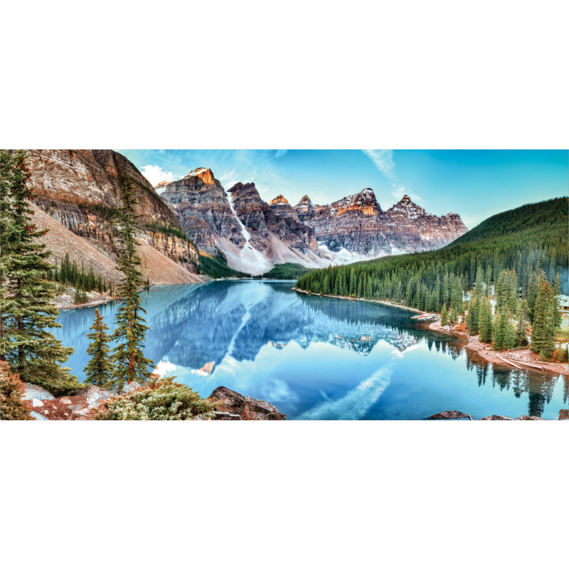 Moraine Lake Panorama Mug