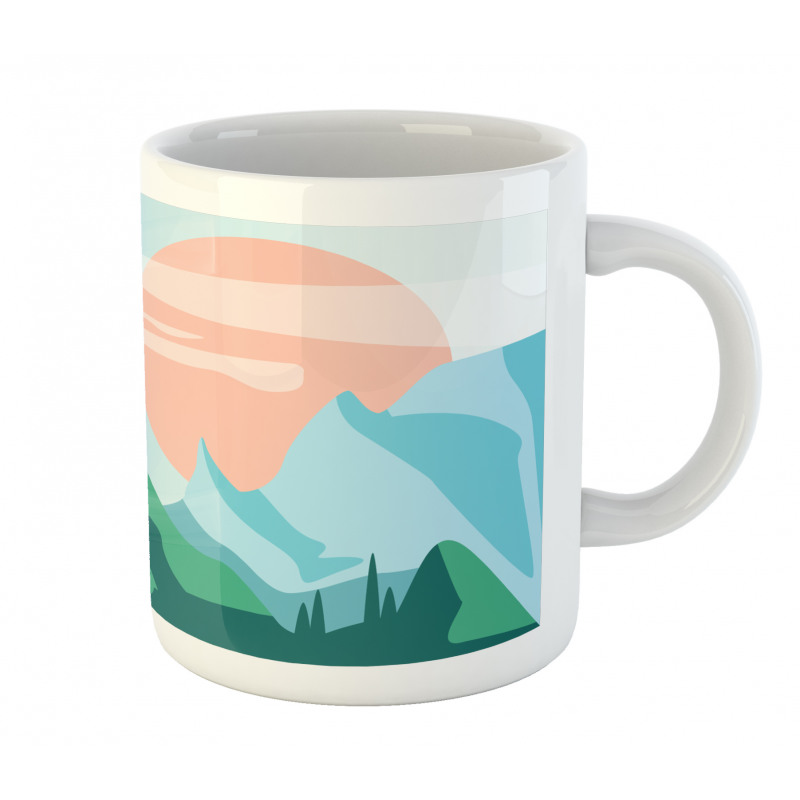 Pastel Art Landscape Mug