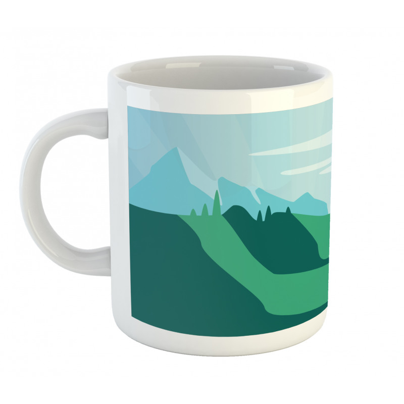 Pastel Art Landscape Mug