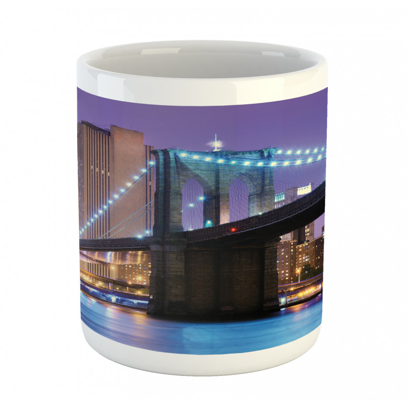 Bridge Towards Manhattan Mug