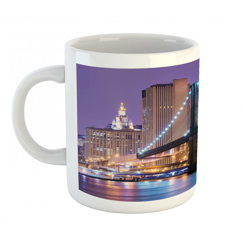 Bridge Towards Manhattan Mug