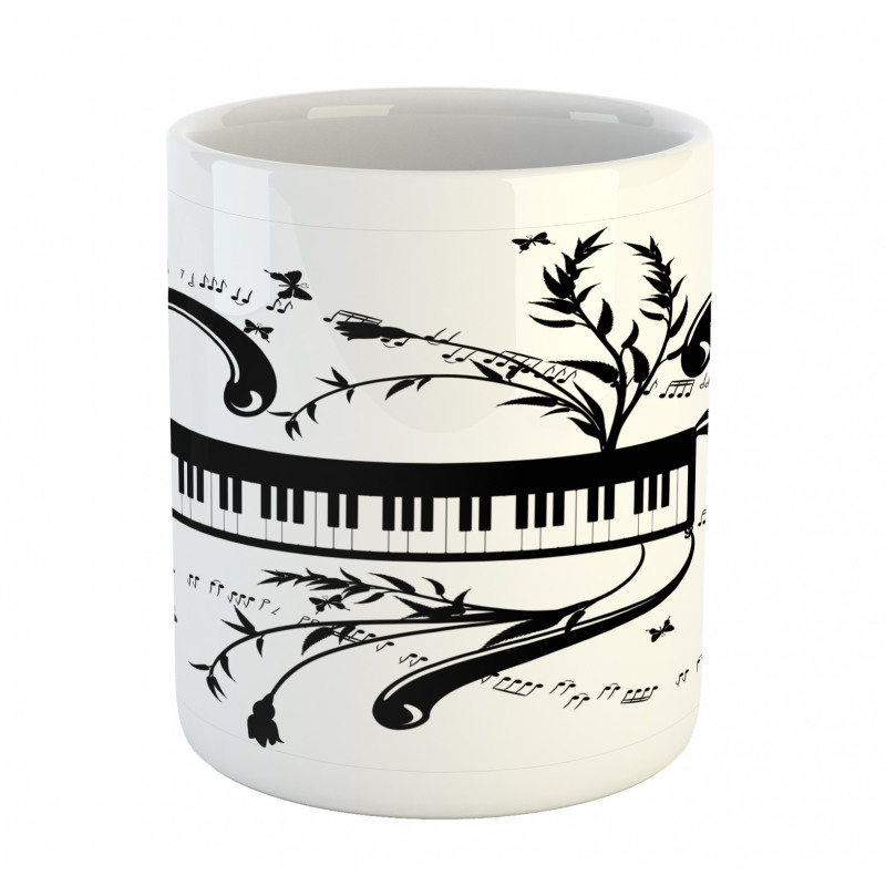 Electronic Burst Swirls Mug