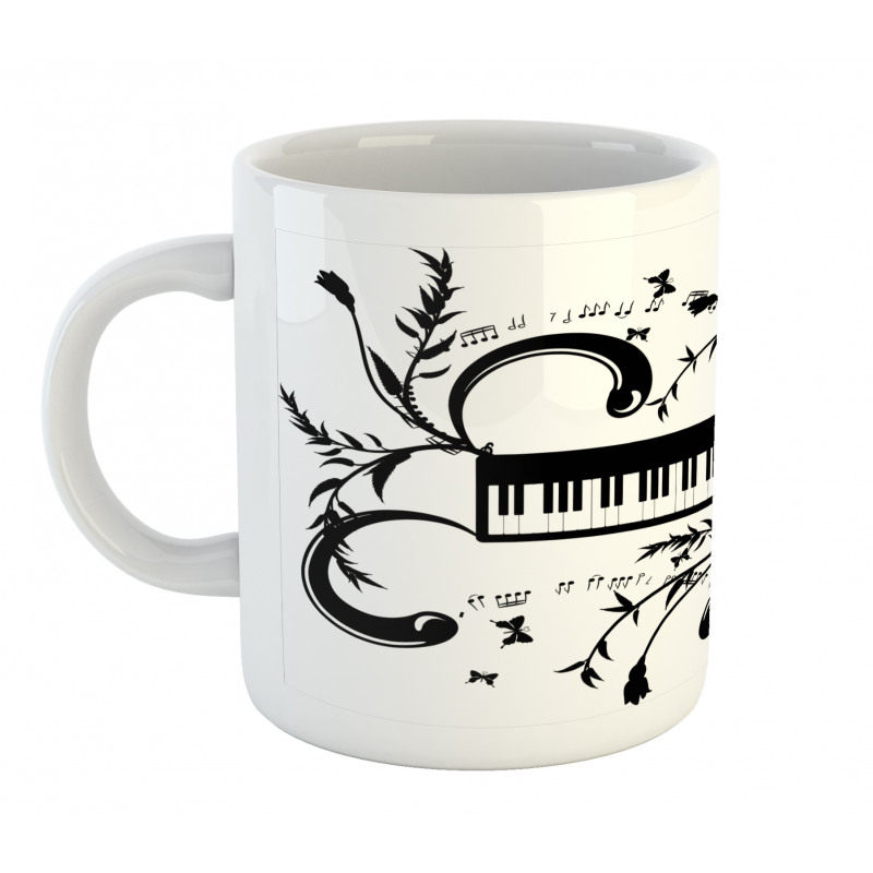 Electronic Burst Swirls Mug