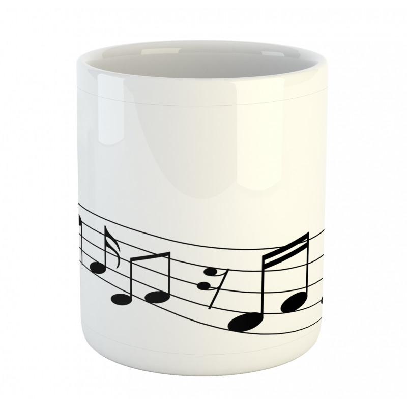 Graphic Design of Sounds Mug